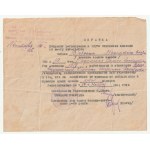 KIWERCE (VILNIUS), KRESY. A set of documents, belonging to Gustav, Eugene and Michael ...