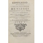 [GESCHICHTE POLENS]. De La Harpe J.-F., Coxe W. - Compendio della storia generale de' viaggi. Continuazione dell' opera di M. De La Harpe Accademico Parigino (Band I). Venedig 1792, hrsg. von Francesco Tosi.