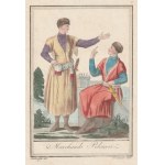 POLAND. Polish merchants; ryt. Labrousse, drawing by J. Grasset de Saint-Sauveur, taken from: J. Grasset de Saint-Sauveur....