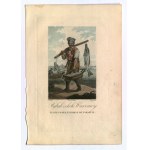 WARSAW, J.P. NORBLIN. Fisherman from the vicinity of Warsaw; drawing by J.P. Norblin (owner Jean-Pierre Norblin de La Gourdaine), eng. P...