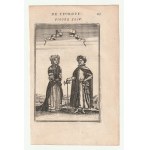 AND THE REPUBLIC. A Couple of Nobles; taken from: A. Manesson Mallet, Description de L'Univers, 1686; above top frame....