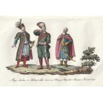 AND THE REPUBLIC. Costumes: a royal squire (Regio Scudiere), a nobleman during a common ...
