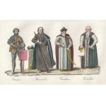 UND DIE REPUBLIK. Kostüme: Hetman (Etmano), Marschall (Maresciallo), Kastellan (Castellano), Kanzler (Cancelliere)....