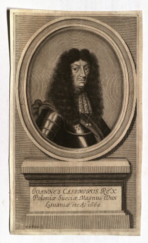 JAN KAZIMIERZ WAZA (1609-1672), King of Poland, Grand Duke of Lithuania in 1648-1668....
