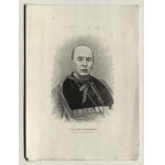 NIEDZIAŁKOWSKI, KAROL (1846-1911). Popiersie; ryt. W. Ciechomski, ok. 1890; drzew. szt. cz.-b., st. bdb....
