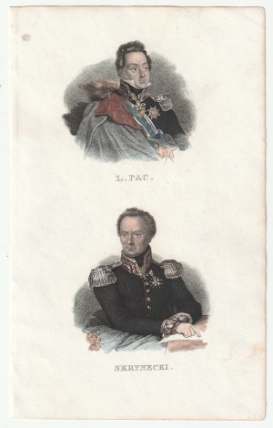 PAC, LUDWIK MICHAŁ, herbu Gozdawa (1778-1835), SKRZYNECKI, JAN ZYGMUNT, herbu Bończa (1787-1860)...