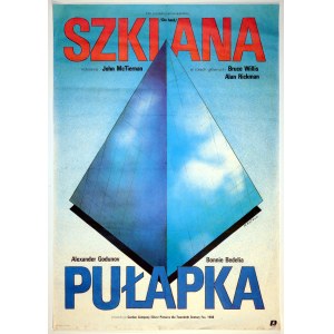 KAŁKUS Maciej (nar. 1958) - Sklenená pasca, 1988. Filmový plagát. USA, r. J. ...