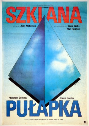KAŁKUS Maciej (ur. 1958) - „Szklana pułapka”, 1988. Plakat filmowy. USA, reż. J. …