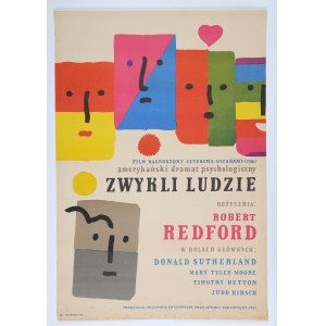 MŁODOŻENIEC Jan (1929-2000) - „Zwykli ludzie”, 1981. Plakat filmowy. USA, reż. R. …