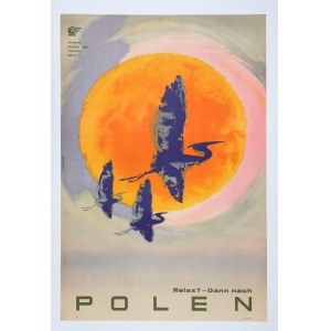 JODŁOWSKI Tadeusz (1925-2015) - Orbis. 1967. poster promoting Polish tourism. ...