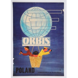 PŁUŻAŃSKA Małgorzata (b. 1942) - ORBIS. Offset, Publisher: AGPOL. Offset, visible traces of ...