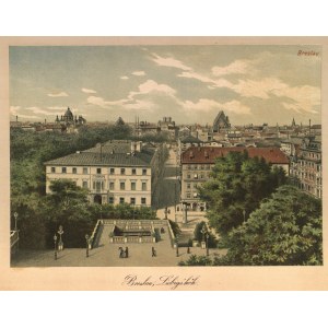 WROCŁAW. Pohľad na mesto z Liebichovho vrchu (Partizánskeho vrchu); snímka z: L. ...
