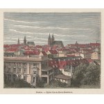 WROCŁAW. Set of three views of the city; all prints: ca. 1880, trees. pcs. ...