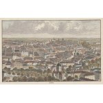 WROCŁAW. Set of seven views of the city; all engravings: ca. 1885, trees. pcs. ...