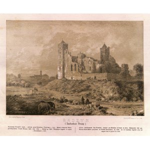 RADZYN CHEŁMIŃSKI. Castle; drawn by N. Orda, comes from a series of lithographic albums: ...