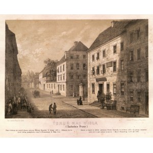 TORUŃ. Copernicus House; drawn by N. Orda, comes from a series of lithographic albums: Album ...