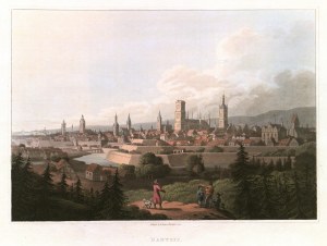 GDENSK. panorama of the city; anonymous, taken from: T.H. Horne, The Triumphs of Europe ...