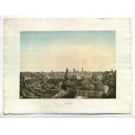 GDAŃSK: Pohled na město; nakreslil Wüsteneck, nadepsáno F. Sala &amp; Co., Berlín, asi 1850; nadepsáno ...