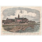 MALBORK. set of ten views of the city and castle; all graphics: trees. pcs. ...