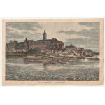 MALBORK. set of ten views of the city and castle; all graphics: trees. pcs. ...