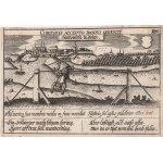 SANDOMIERZ. Panorama der Stadt; entnommen aus: D. Meissner, Thesaurus Philopoliticus, ...