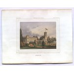 STRZELCE (pow. chodzieski). Ansicht des Schlosses; Zeichnung von P. Hartwig, beschriftet von Th. Albert, datiert aus ...