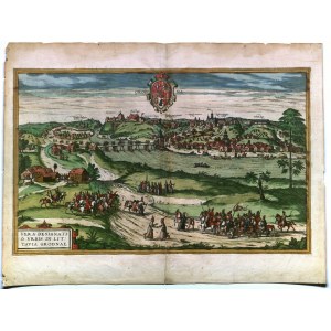 GRODNO (whit. Го́радня, Гро́дна). The oldest known panorama of the city; dates from: ...