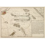 MAŁUJOWICE. Plan of the Battle of Malujowice (10 IV 1741) between Prussian troops led ...