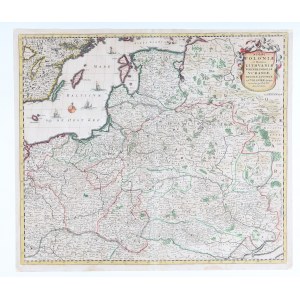 POLAND (called in the First Republic KORONA), GREAT PRINCE OF LITHUANIA. Map of the Republic; ...