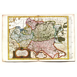 POĽSKO (za prvej republiky nazývané KORONA), VEĽKÉ KNIEŽA LITOVSKÉ. Mapa Poľskej republiky ...
