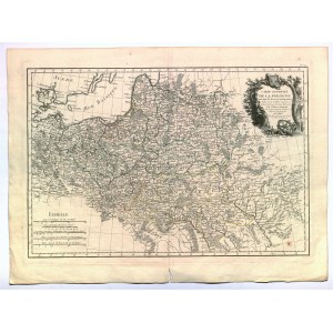 POLSKO (za první republiky nazývané KORONA), VELKÝ KNÍŽEC LITVY. Mapa zemí Rzeczpospolité; ...
