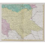 POĽSKO (v Prvej poľskej republike nazývané KORONA), VEĽKÉ KŇAZSTVO LITOVSKÉ. Mapa Poľska a Litvy na ...