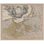 PRUSY KRÓLEWSKIE i KSIĄŻĘCE. Mapa Prus Królewskich i Książęcych; wyd. J.C. Weigel, …