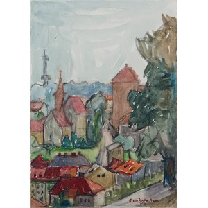Irena Knothe (1904-1987), Ansicht von Prag, 1964.