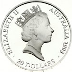 Australia 20 Dollars 1993 Olympics - Team Relay