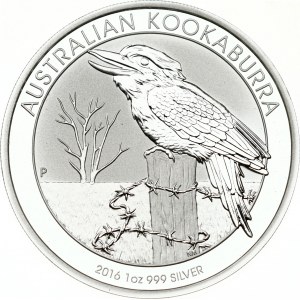Australia 1 Dollar 2016 P Kookaburra