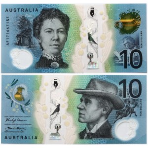Australia 10 Dollars 2017 Banknote