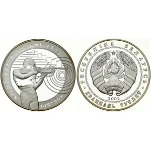 Belarus 20 Roubles 2001 Biathlon