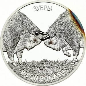 Belarus 20 Roubles 2012 European Bisons