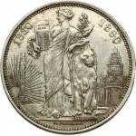 Belgium 5 Francs 1880 50 Years of Belgium