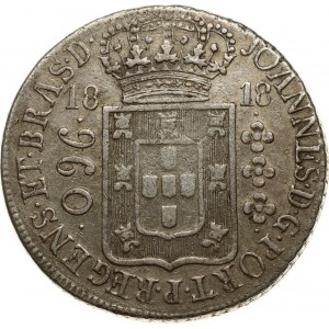 Brazil 960 Reis 1818 R