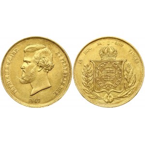 Brazil 20 000 Reis 1867