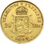 Bulgaria 20 Leva 1894 KB