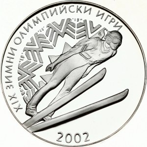 Bulgaria 10 Leva 2001 Olympics Ski Jump