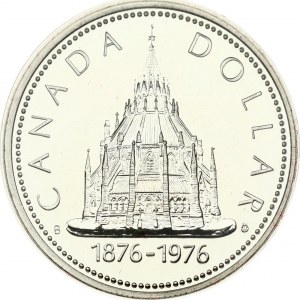 Canada 1 Dollar 1976 100th Anniversary of the Ottawa Parliamentary Library