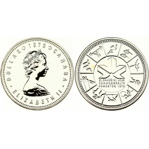 Canada 1 Dollar 1978 Commonwealth Games Edmonton