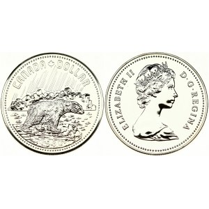 Canada 1 Dollar 1980 100th Anniversary of the Arctic Territories