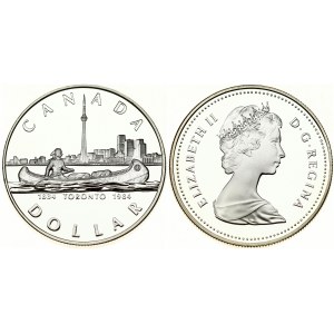 Canada 1 Dollar 1984 150th Anniversary of Toronto