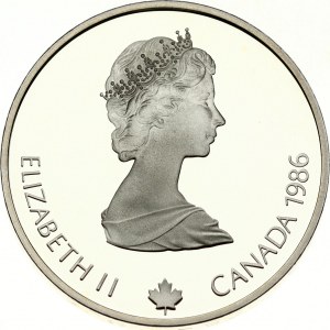 Canada 20 Dollars 1986 Biathlon