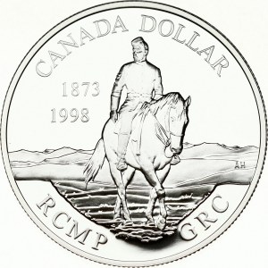 Canada 1 Dollar 1998 125th Anniversary of the Royal Canadian Mounted Police